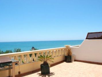 Villas in Nerja - Terrace with Sea view