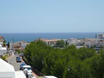 Villas in Nerja - Lovely view of town and Mediterranean Sea