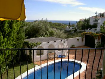 View from terrace - Holiday villas nerja