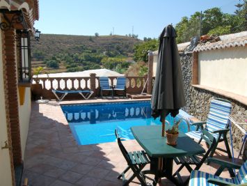 Private Pool with a view!