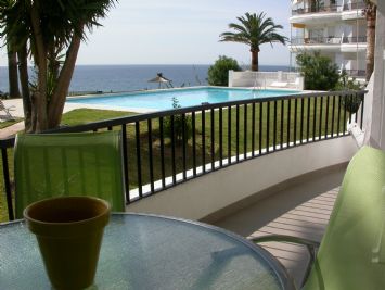 Terrace - Holiday Apartments Nerja Spain