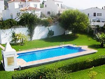 POOL VIEW FROM THE VILLA